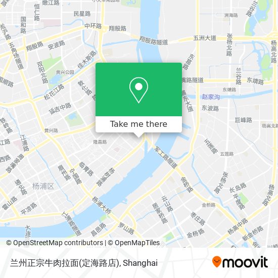 兰州正宗牛肉拉面(定海路店) map