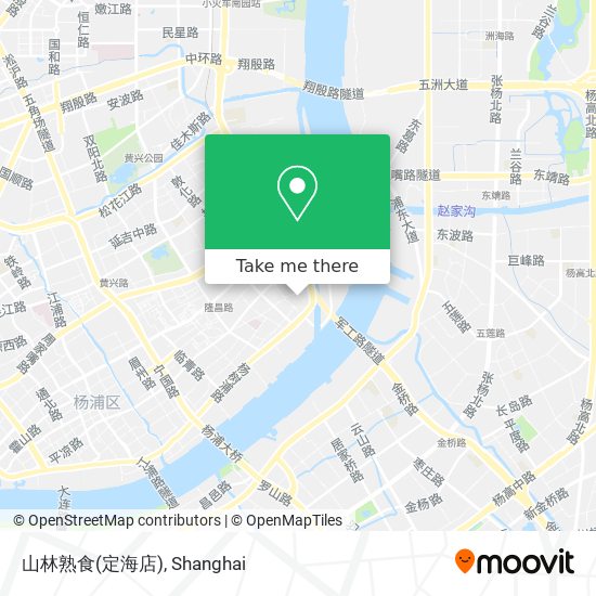 山林熟食(定海店) map