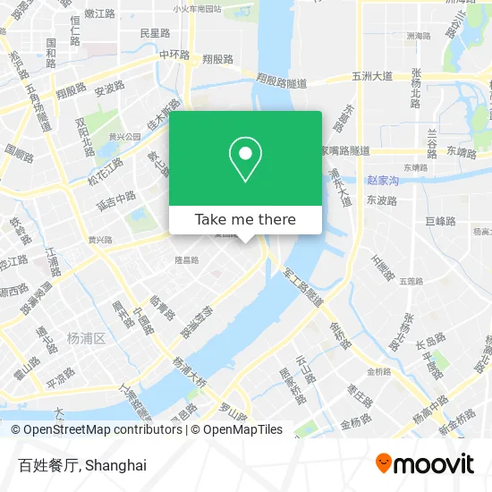 百姓餐厅 map