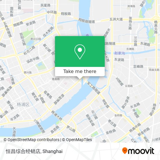 恒昌综合经销店 map
