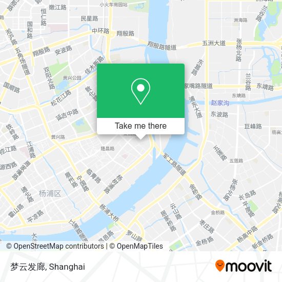 梦云发廊 map