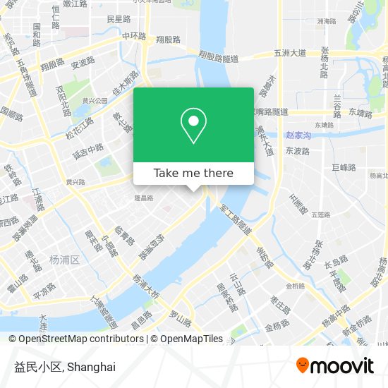 益民小区 map