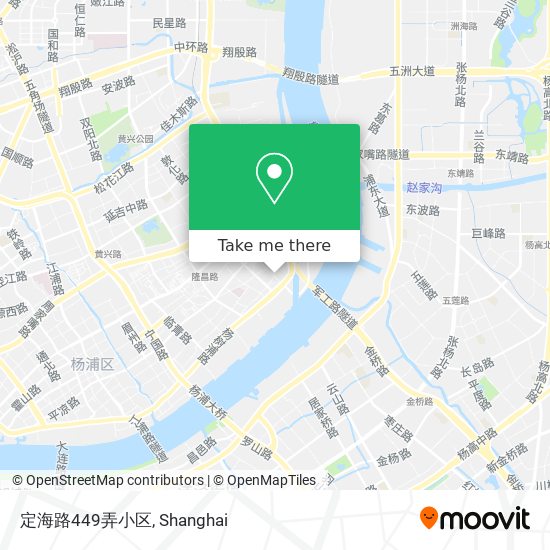 定海路449弄小区 map