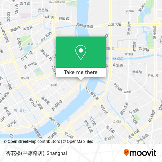 杏花楼(平凉路店) map