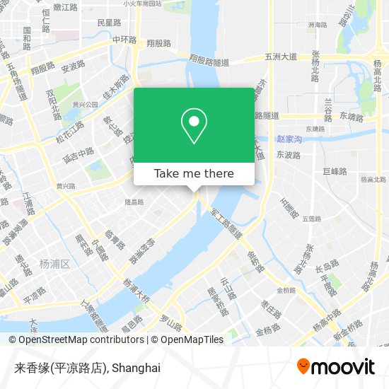 来香缘(平凉路店) map