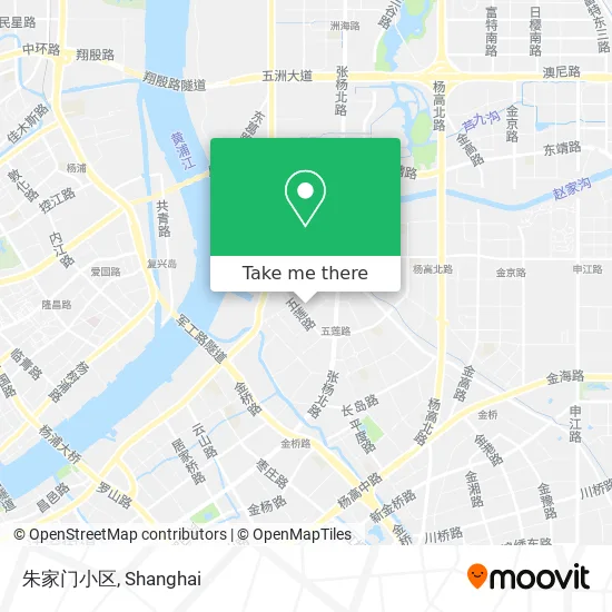朱家门小区 map