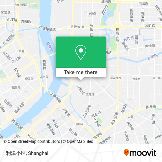 利津小区 map