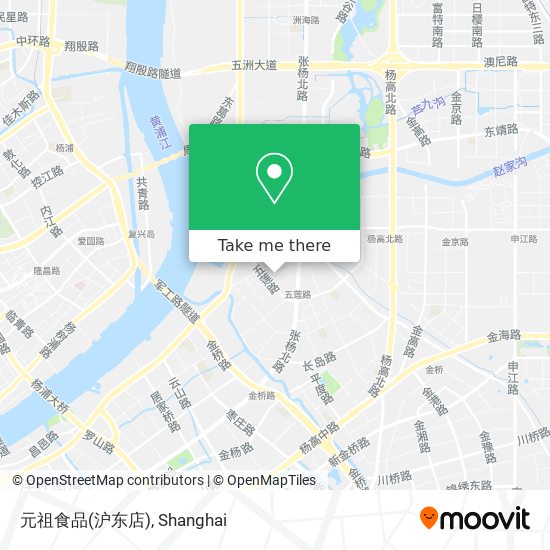 元祖食品(沪东店) map