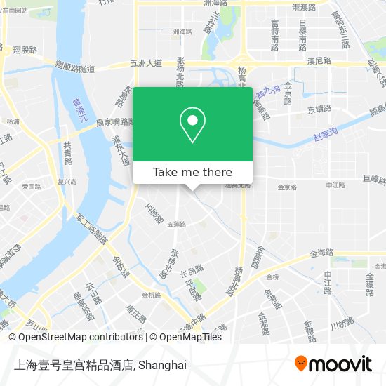 上海壹号皇宫精品酒店 map