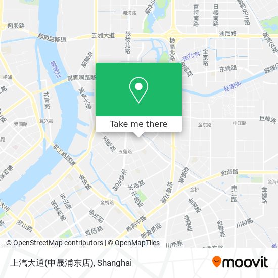 上汽大通(申晟浦东店) map