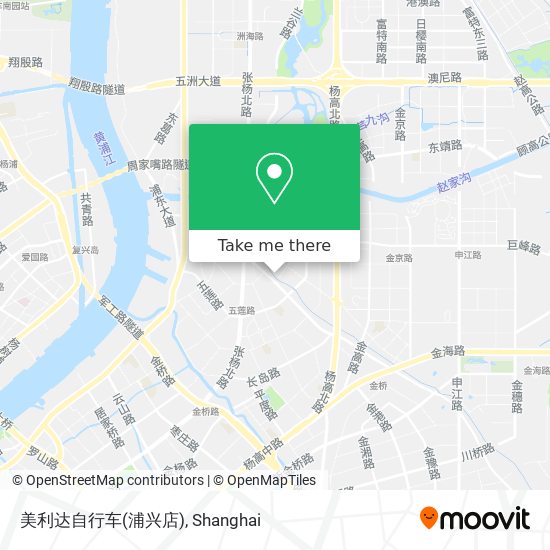 美利达自行车(浦兴店) map