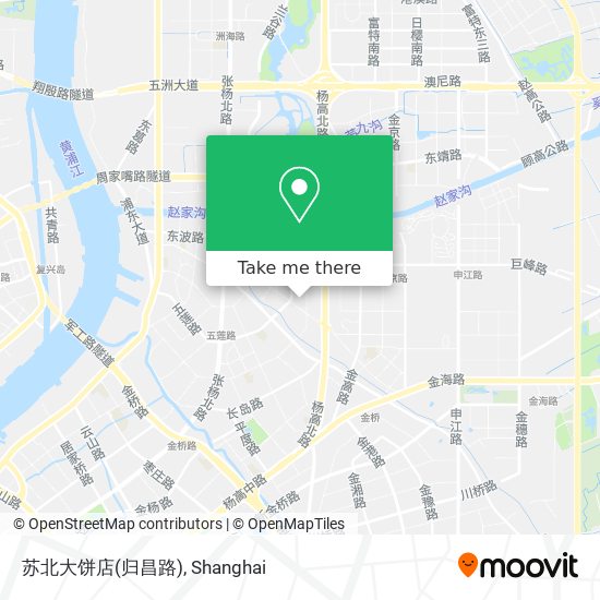 苏北大饼店(归昌路) map
