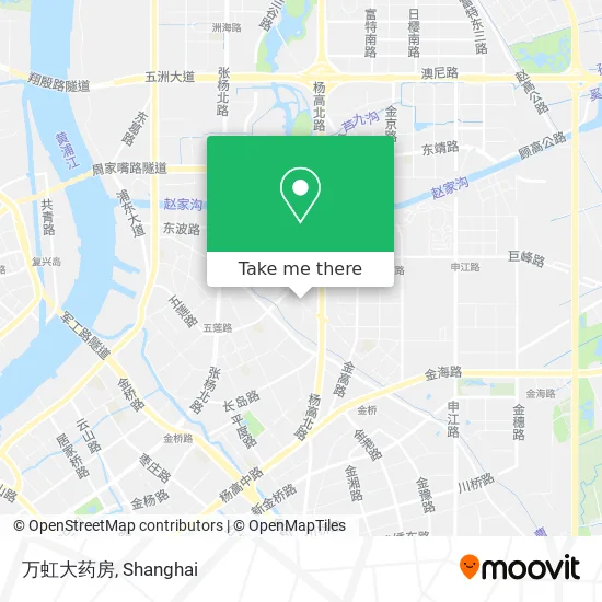 万虹大药房 map