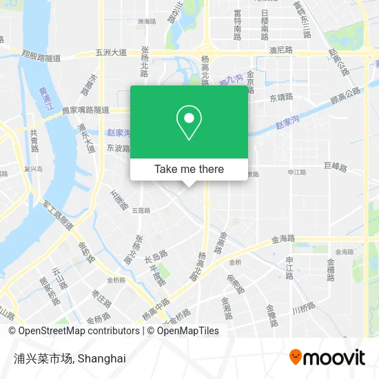 浦兴菜市场 map