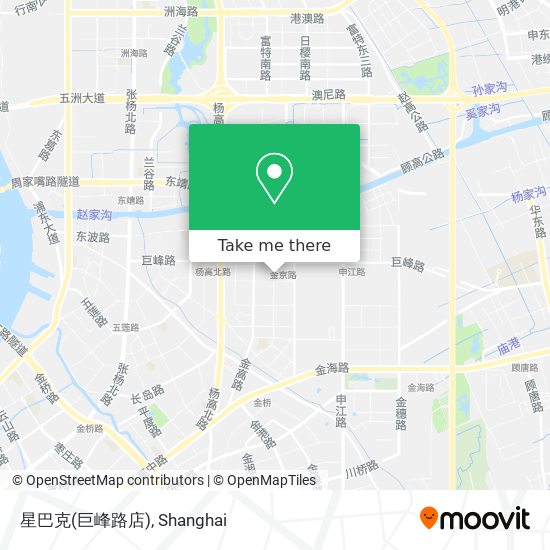 星巴克(巨峰路店) map