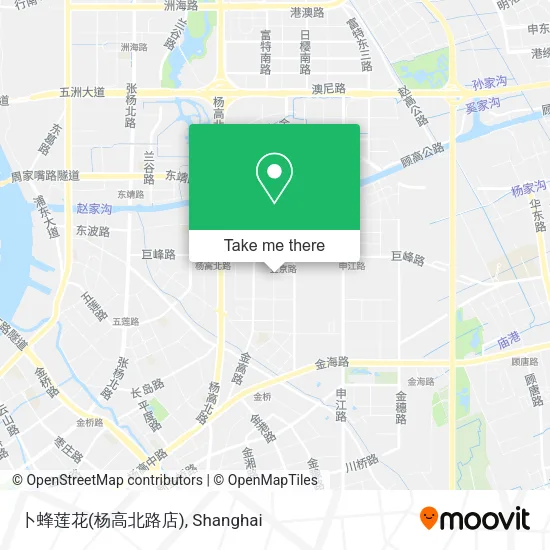 卜蜂莲花(杨高北路店) map