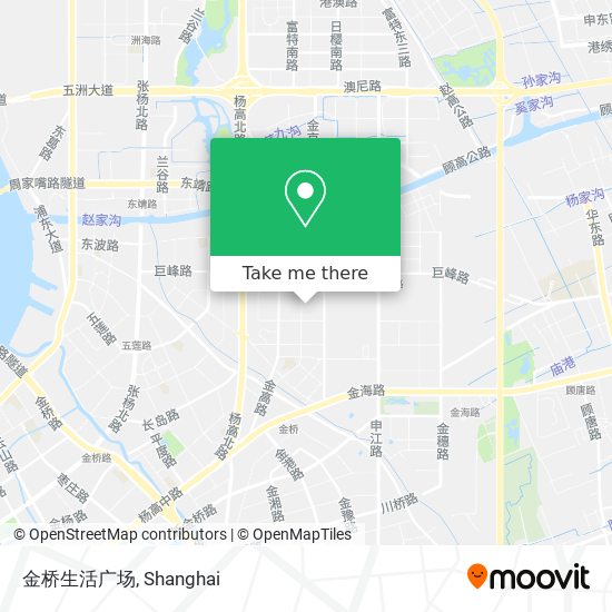 金桥生活广场 map