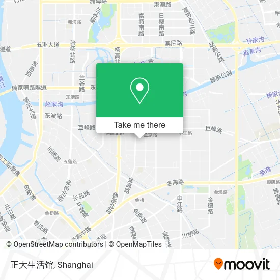 正大生活馆 map