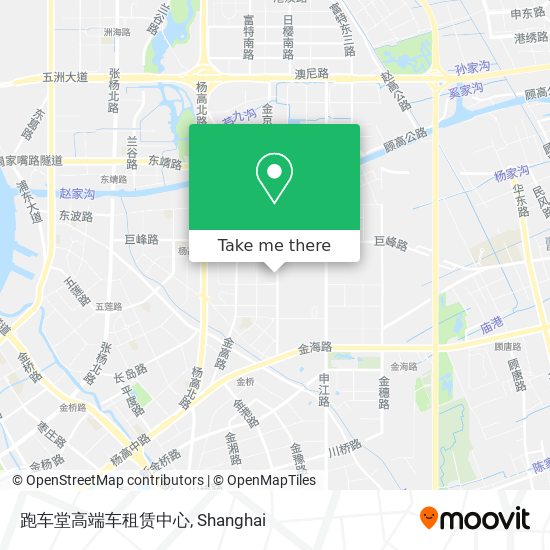 跑车堂高端车租赁中心 map