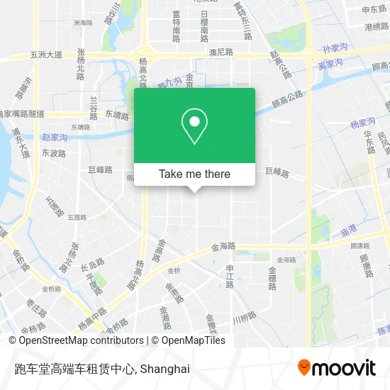跑车堂高端车租赁中心 map