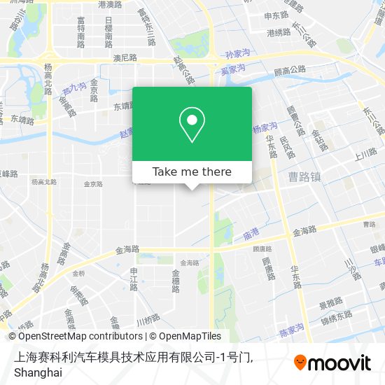 上海赛科利汽车模具技术应用有限公司-1号门 map