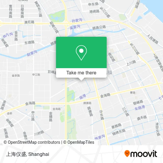 上海仪盛 map