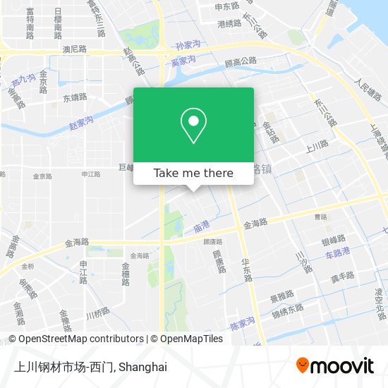 上川钢材市场-西门 map