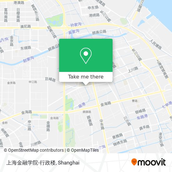 上海金融学院-行政楼 map