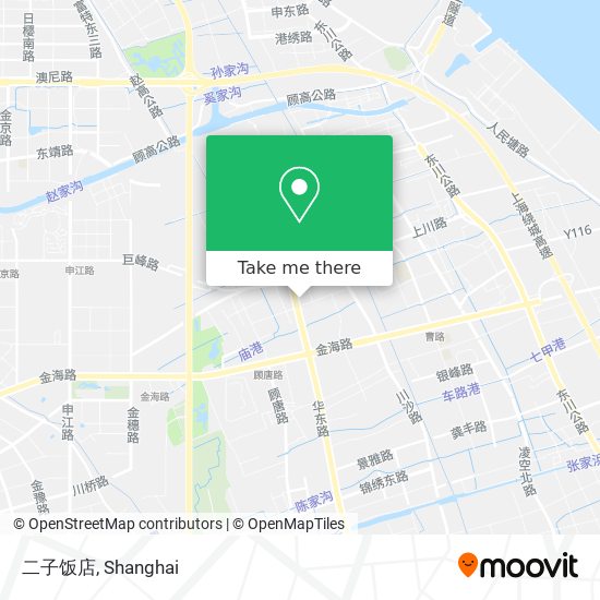 二子饭店 map