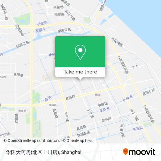 华氏大药房(北区上川店) map