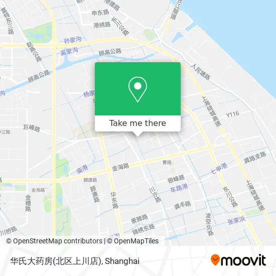 华氏大药房(北区上川店) map