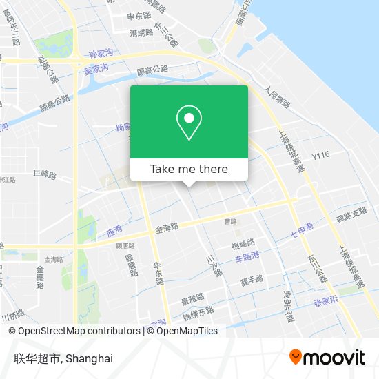 联华超市 map