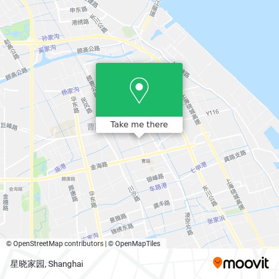 星晓家园 map