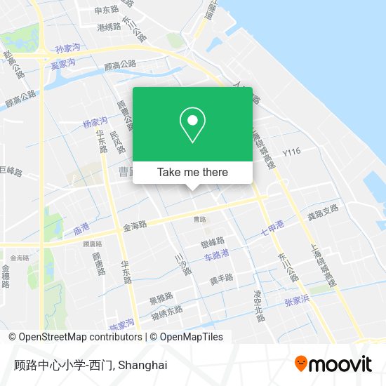 顾路中心小学-西门 map