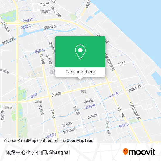 顾路中心小学-西门 map