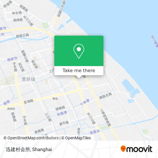迅建村会所 map