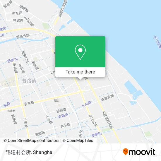 迅建村会所 map