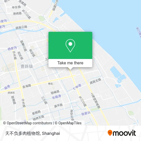 天不负多肉植物馆 map