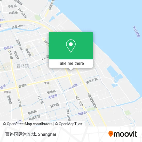 曹路国际汽车城 map