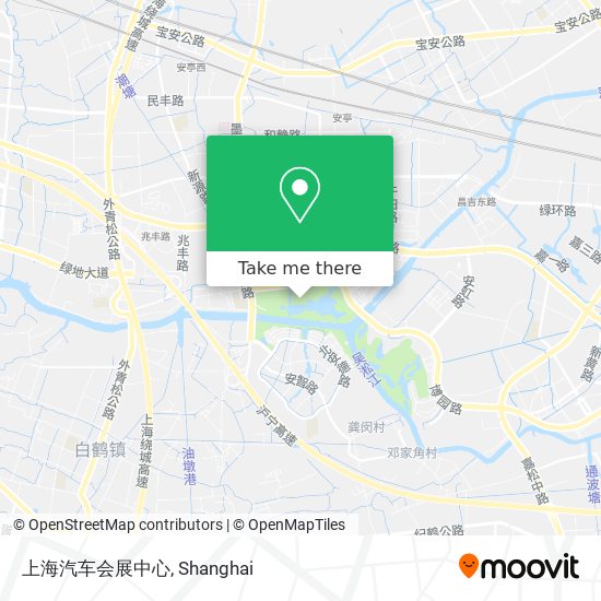 上海汽车会展中心 map