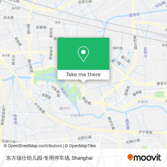 东方瑞仕幼儿园-专用停车场 map