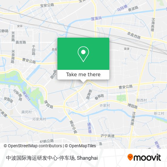 中波国际海运研发中心-停车场 map