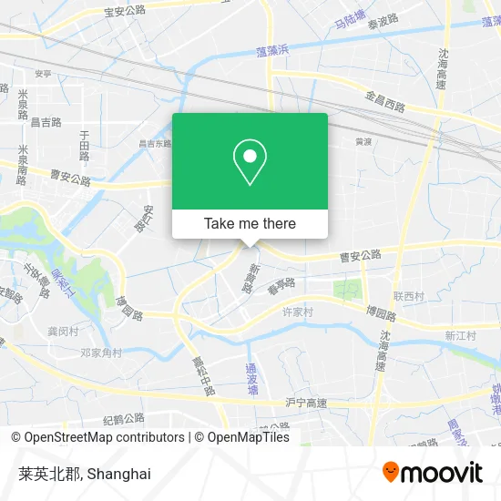 莱英北郡 map