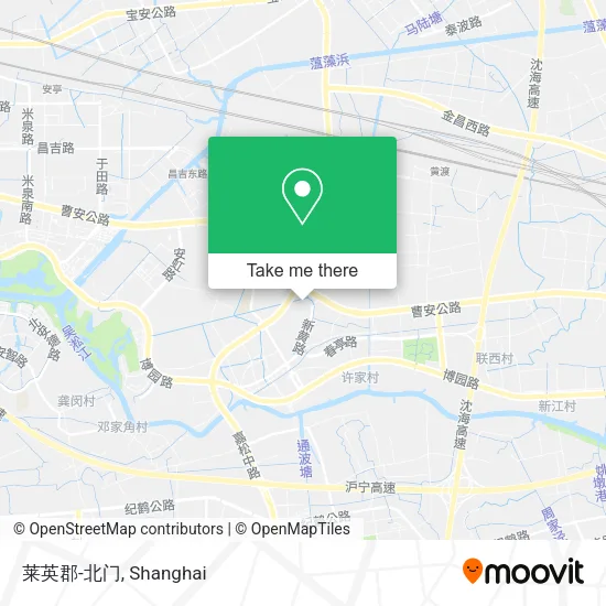 莱英郡-北门 map