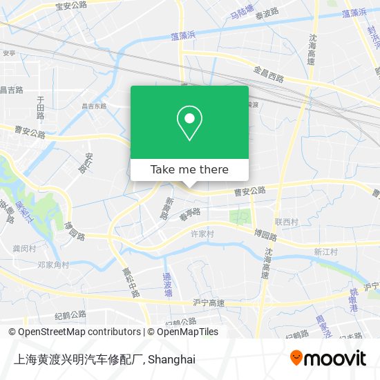 上海黄渡兴明汽车修配厂 map