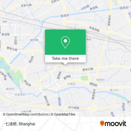七浦桥 map