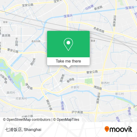 七浦饭店 map