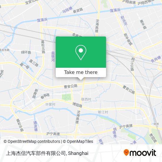 上海杰信汽车部件有限公司 map