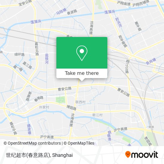 世纪超市(春意路店) map