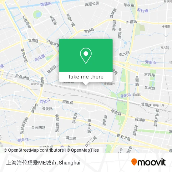 上海海伦堡爱ME城市 map